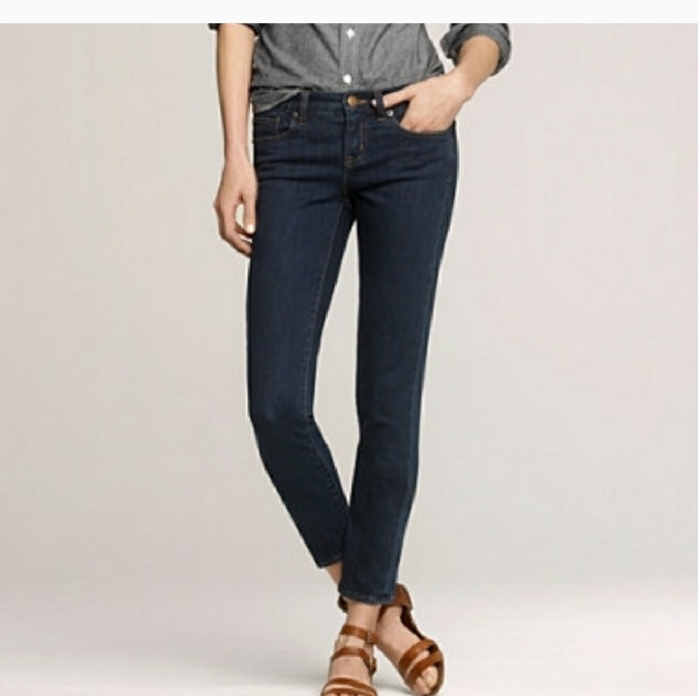 J. Crew Dark Washed Jeans